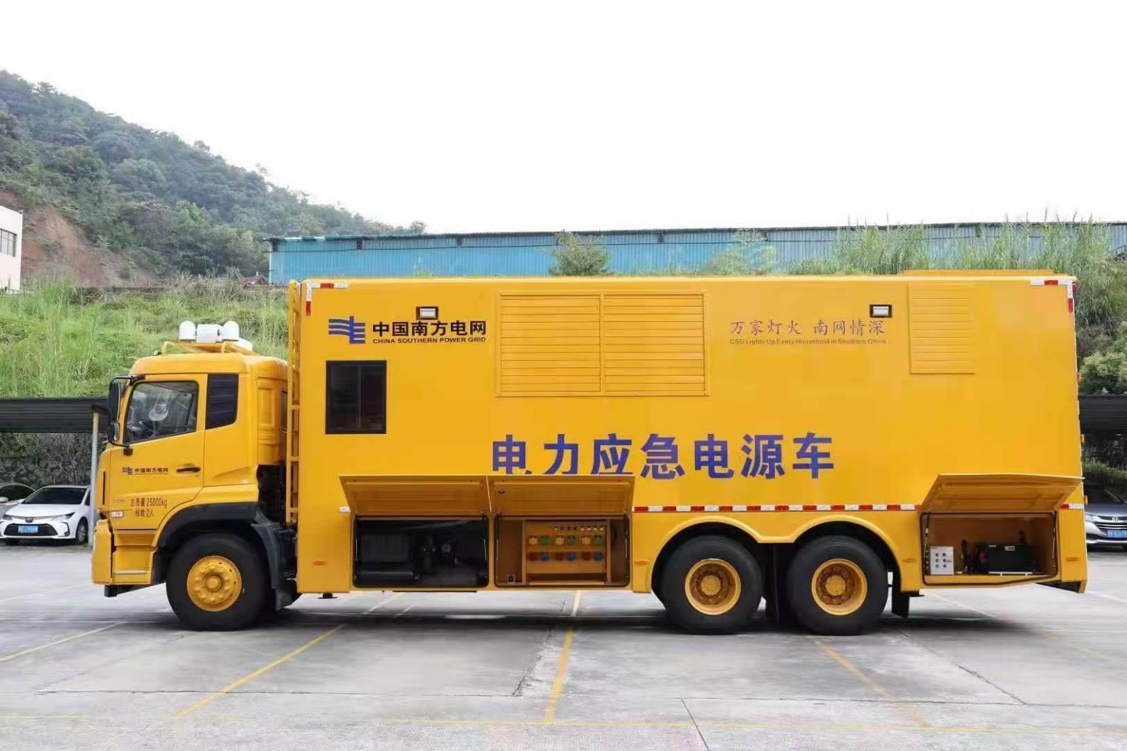 红岗安康大型柴油发电机发电车UPS电源出租租赁